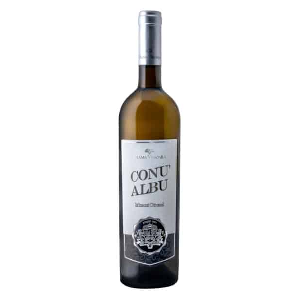 Crama Viisoara Conu Albu Feteasca Alba Vin Alb Sec 0.75 L livrare acasa si firma, pret ieftin.