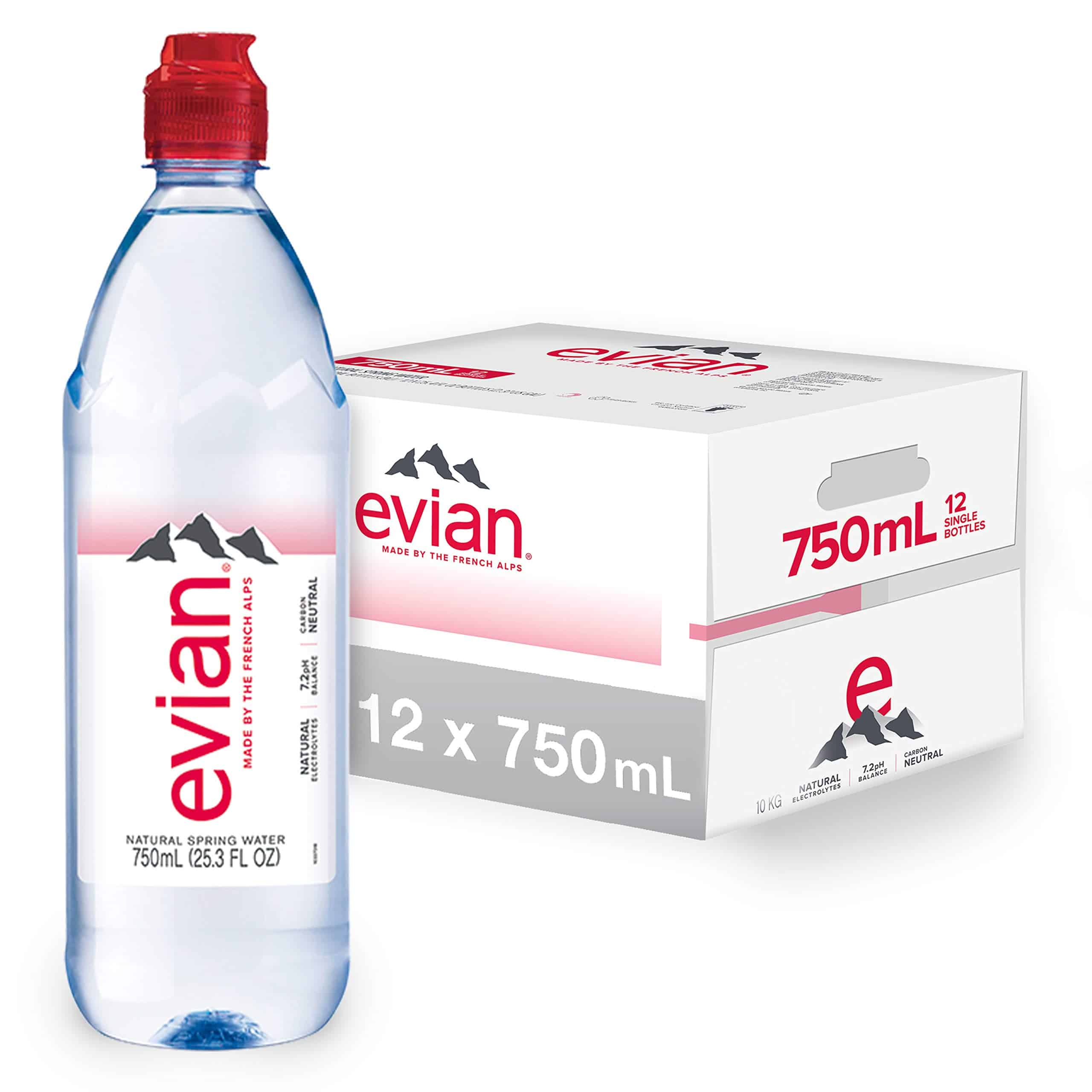 Evian Apa Minerala Naturala Plata 12 x 0,75 L - imagine 2