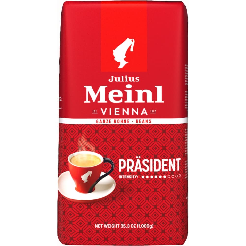 Julius Meinl Classic Collection Prasident, Cafea boabe 1 Kg _pachet HORECA, restaurant si acasa.
