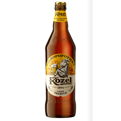 KOZEL Bere Blonda Sticla Nereturnabila 0,66 L livrare acasa si firma, pret ieftina.