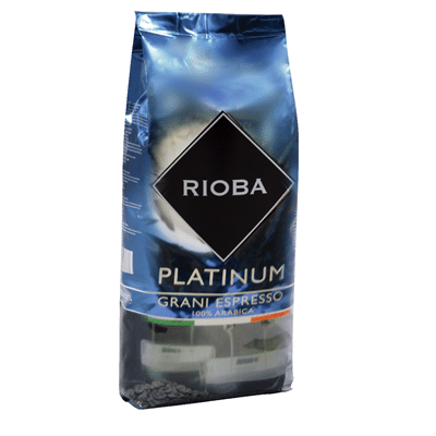 RIOBA Cafea Boabe Platinum 1 Kg livrare la firme si la domiciliu.