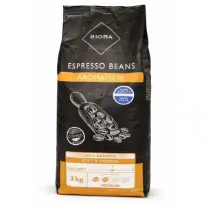 RIOBA Cafea boabe Espresso Aromatico 100% Arabica 3 kg, fosta Rioba Platinum livrare firme, horeca beau pret