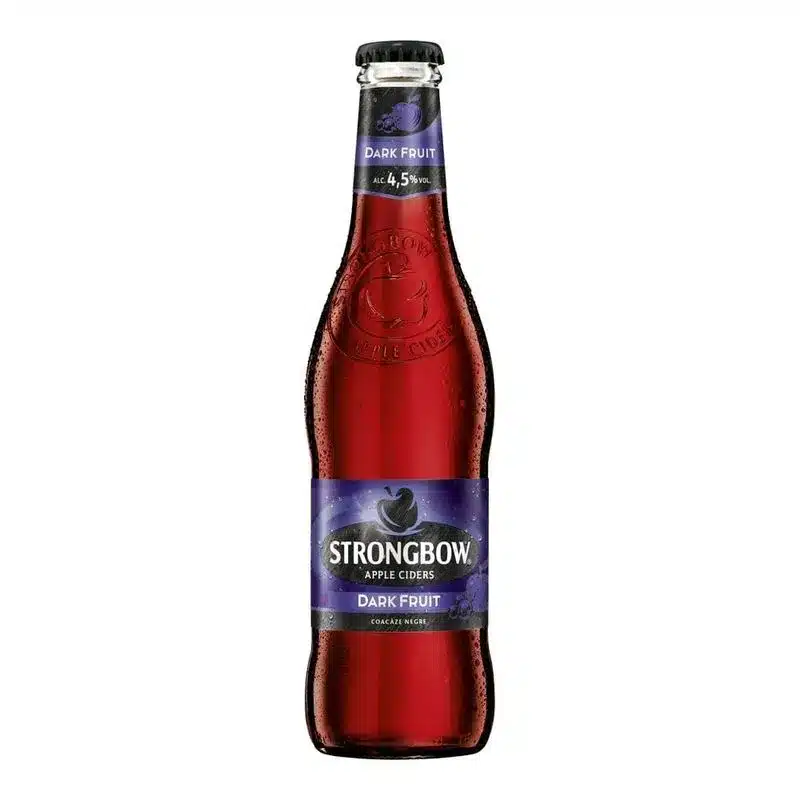STRONGBOW Cidru Coacaze Negre 0,33 L livrare la usa la firma si domiciliu, eveniment