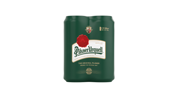 PILSNER URQUELL Bere Blonda Tip Pils Doza 4 x 0,5 L