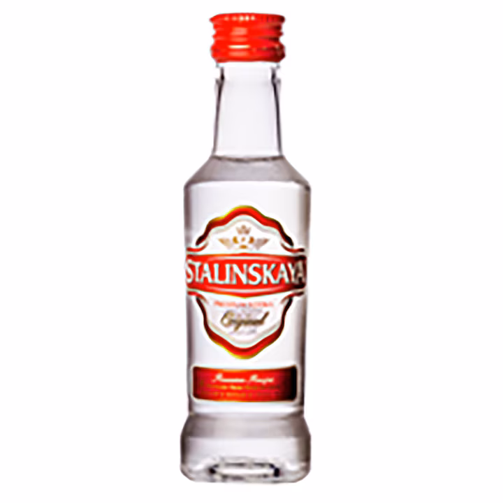 Pentru minibar cu livrare la usa de STALINSKAYA Vodka 40% 12 x 0,05 L sticle miniaturi