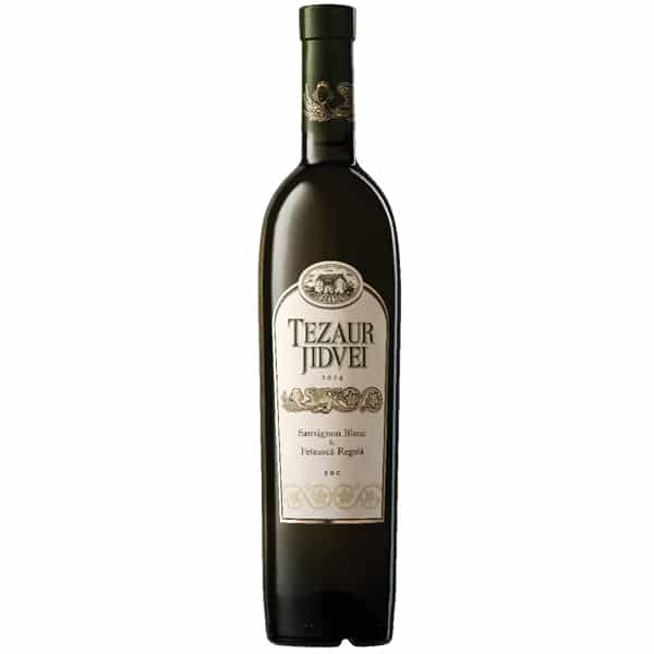 JIDVEI-TEZAUR-Sauvignon Blanc & Feteasca Regala Sec iieftin