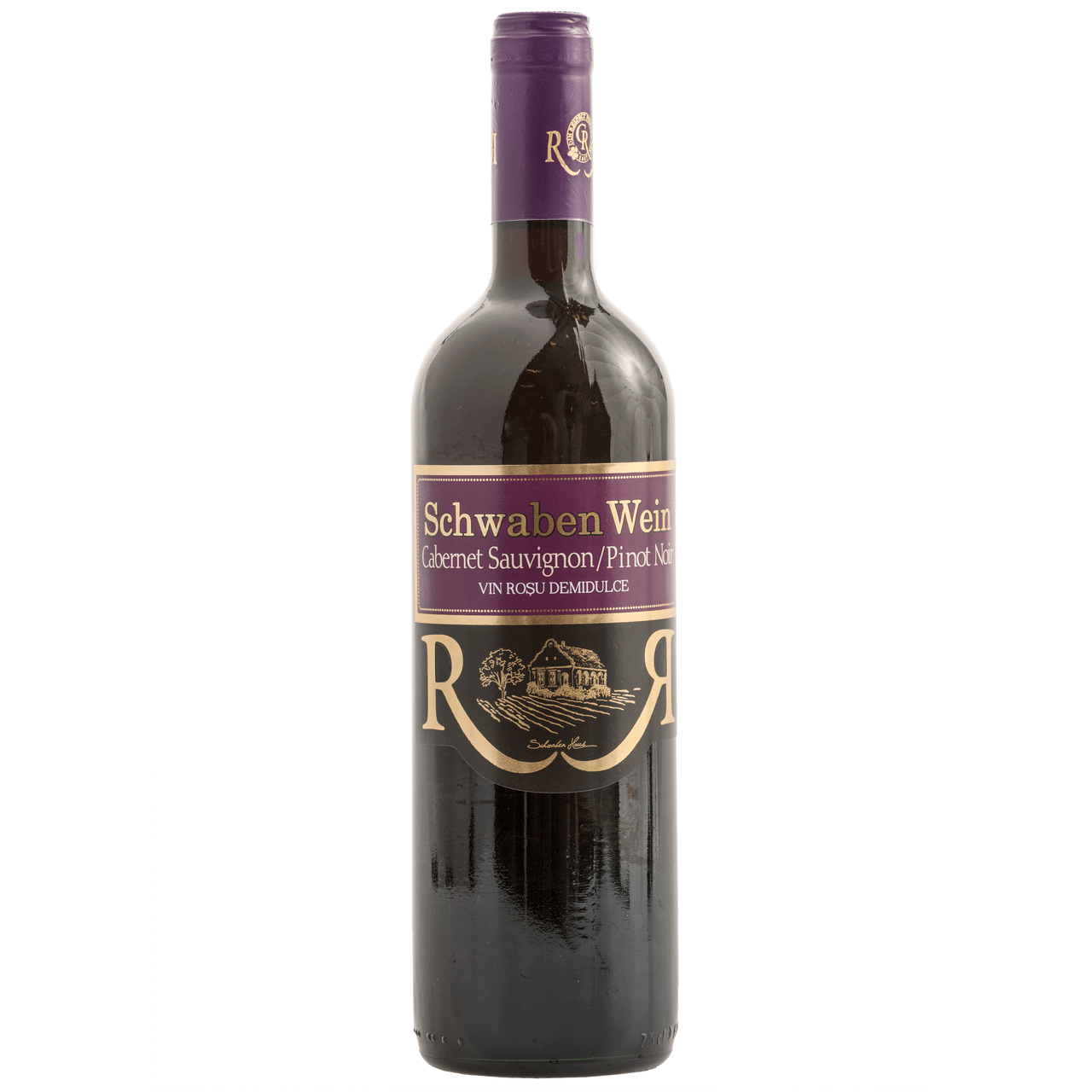 CRAMELE RECAS SCHWABEN WEIN Cabernet Sauvignon/Pinot Noir Vin Rosu Demidulce 0,75 L