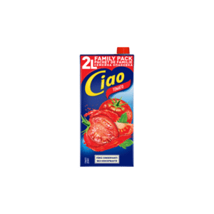 CIAO Suc Tomate 2 L, livrat la tine acasa pentru savoare in preparate.
