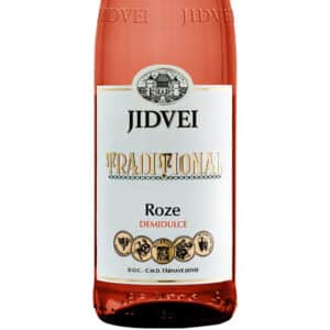 Jidvei Traditional Roze vin demidulce pret livrare Bucuresti