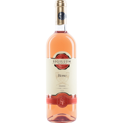 SIGILLUM MOLDAVIAE Vin Rose Demisec 0,75 L, livrare acasa si firma.