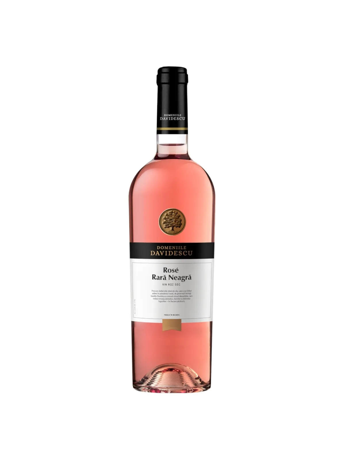 DOMENIILE DAVIDESCU Rara Neagra Vin Rose Sec 0,75 L