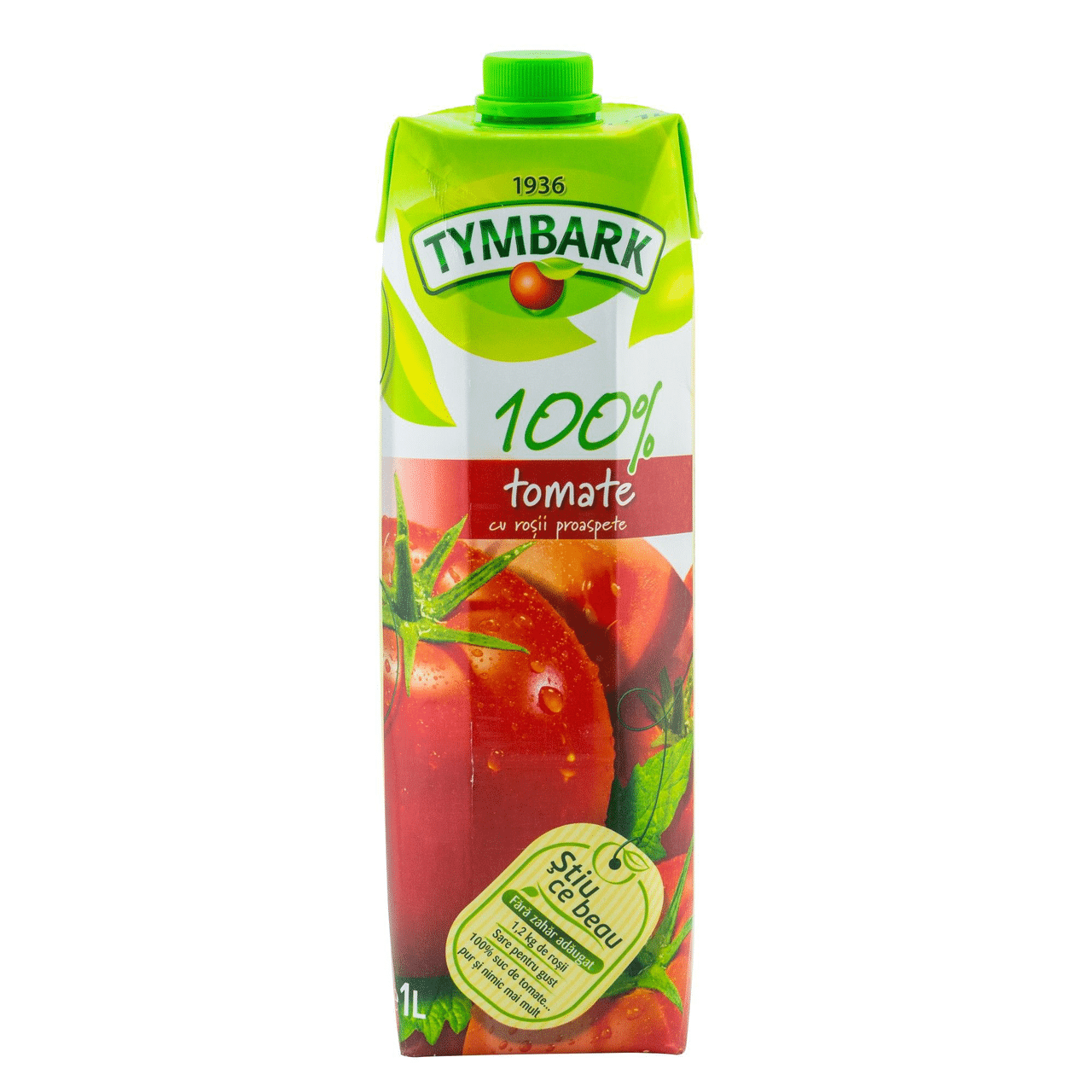 TYMBARK Suc Tomate 100% 1 L livrare domiciliu, acasa, firma.