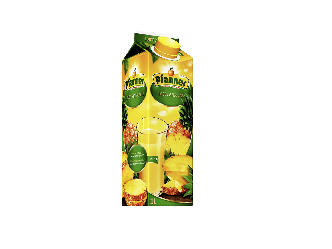 PFANNER Suc Ananas 1 L