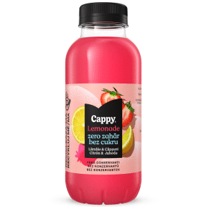 Cappy Bautura Racoritoare Necarbogazoasa cu Lamaie si Capsuni 12 x 0,4 L