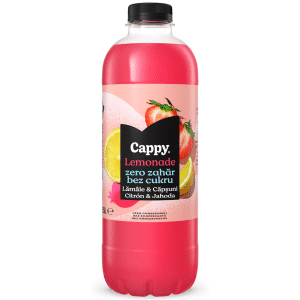 Cappy Bautura Racoritoare Necarbogazoasa cu Lamaie si Capsuni 6 x 1,25 L
