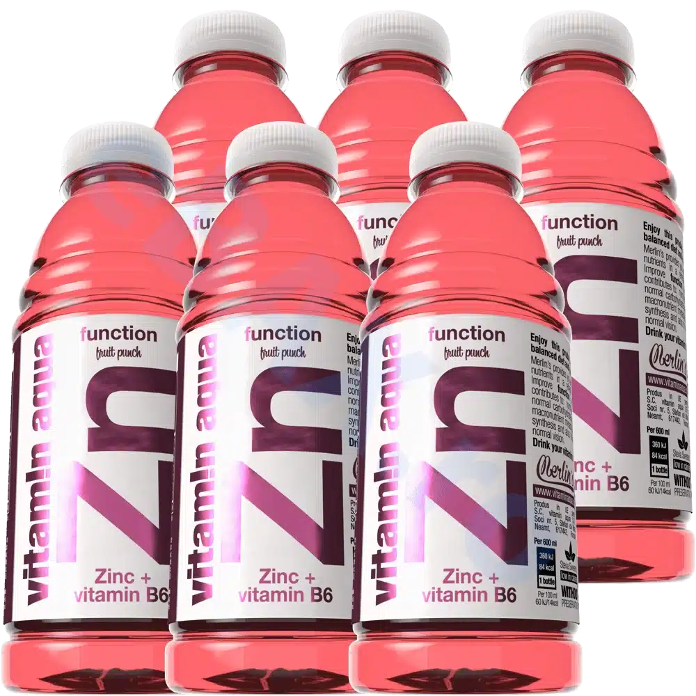 VITAMIN AQUA Zinc 6 x 0,6 L beau sport livrare firme evenimente acasa