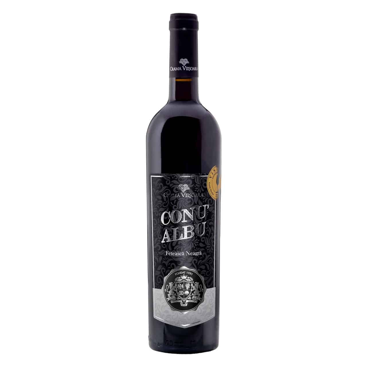 Crama Viisoara Conu Albu Feteasca Neagra Vin Rosu Sec 0.75 L