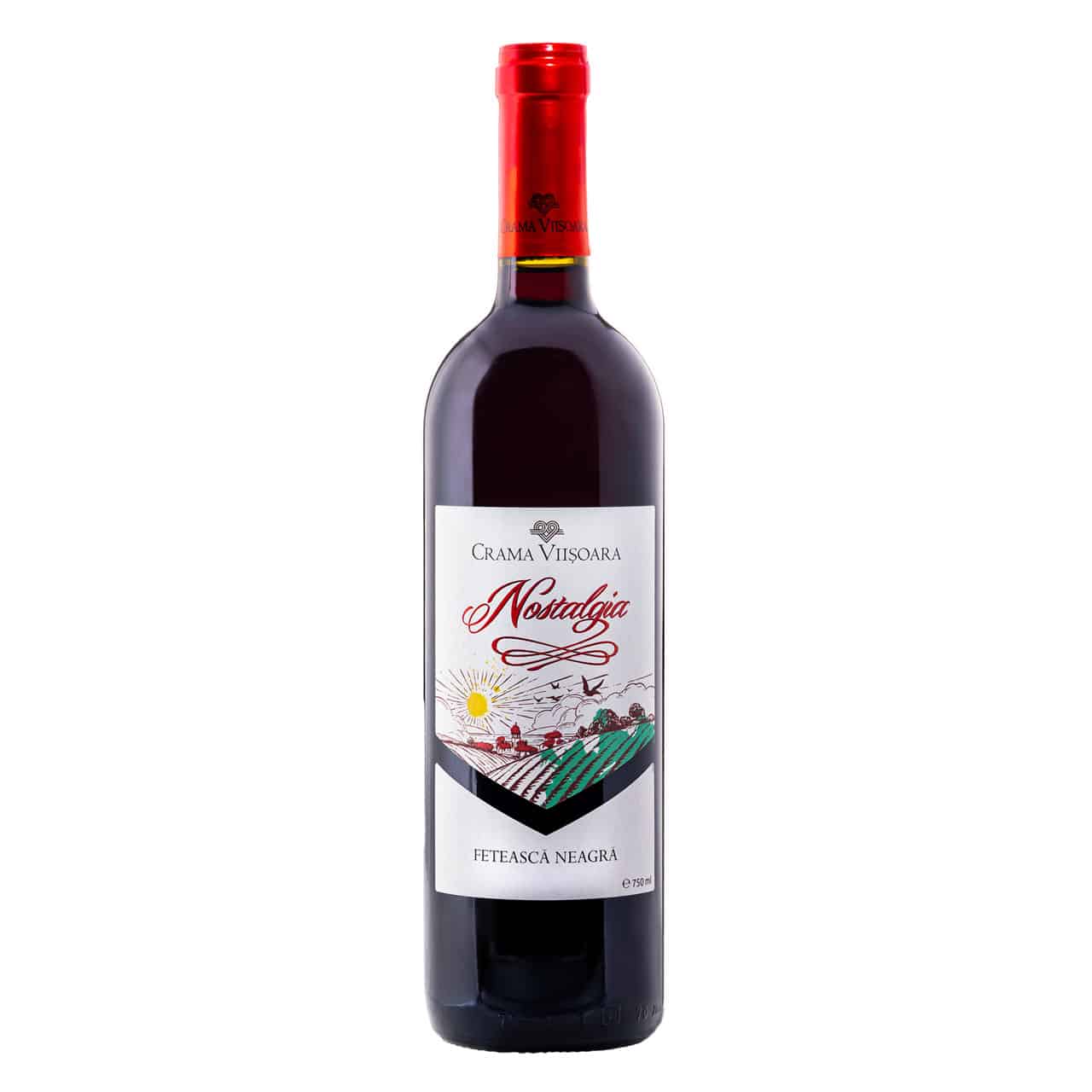 Crama Viisoara Nostalgia Feteasca Neagra Vin Rosu Demisec 0.75 L