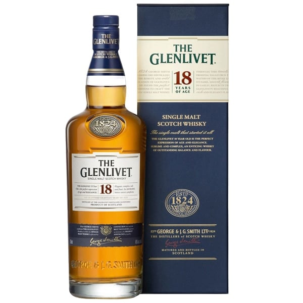 The Glenlivet 18 yo. cutie carton Whisky 43% 0.70 L livrare acasa si birou