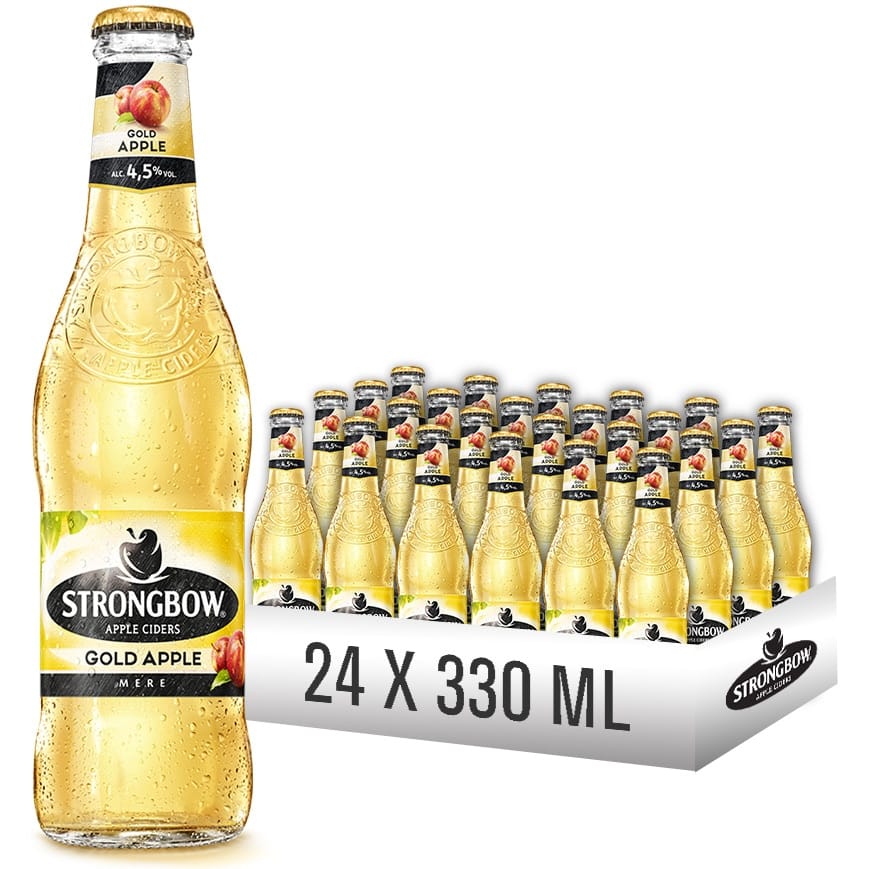 Strongbow Gold sticla 24 x 0.33L