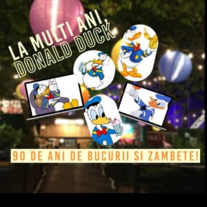 La multi ani Donald Duck: Sarbatorim 90 de Ani de Aventuri si Zambete, bem, livrare acasa.