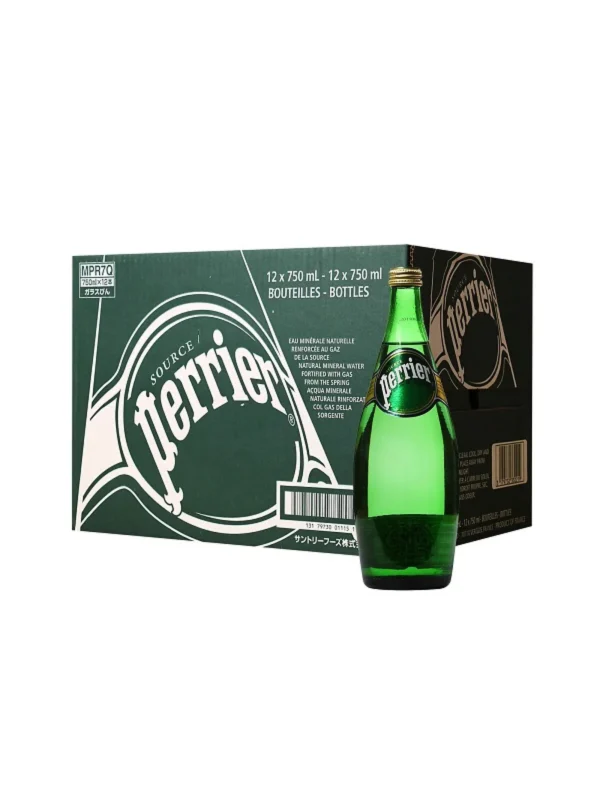 Perrier Apa Minerala Sticla 12 x 0.75 L - imagine 2