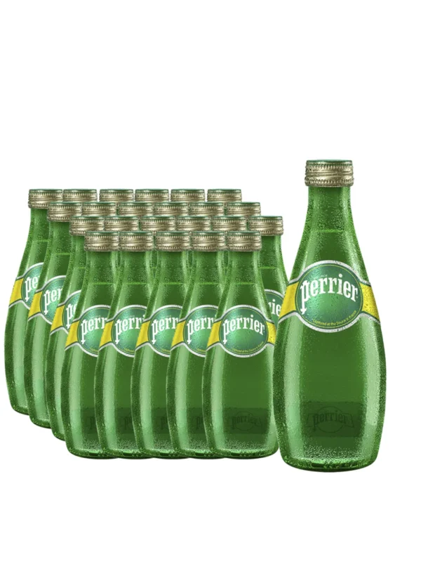 Perrier Apa Minerala Sticla 24 x 0.33L bax super premium livrare firme la pret ieftina