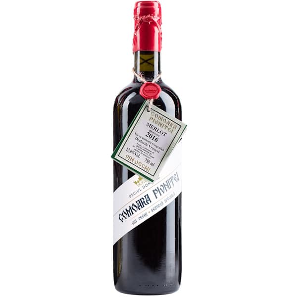 BECIUL DOMNESC COMOARA PIVNITEI Merlot 2015 Cotesti, demisec, 0,75L