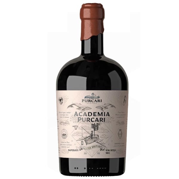 ACADEMIA - PURCARI Saperavi Vin Rosu Sec 0.75 L