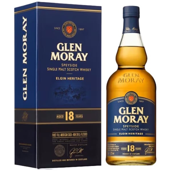 GLEN MORAY – WHISKY SINGLE MALT 18YO 47.2% 0.7L