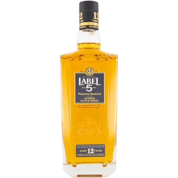 LABEL 5 – BLENDED SCOTCH WHISKY 12YO 40% 0.7L