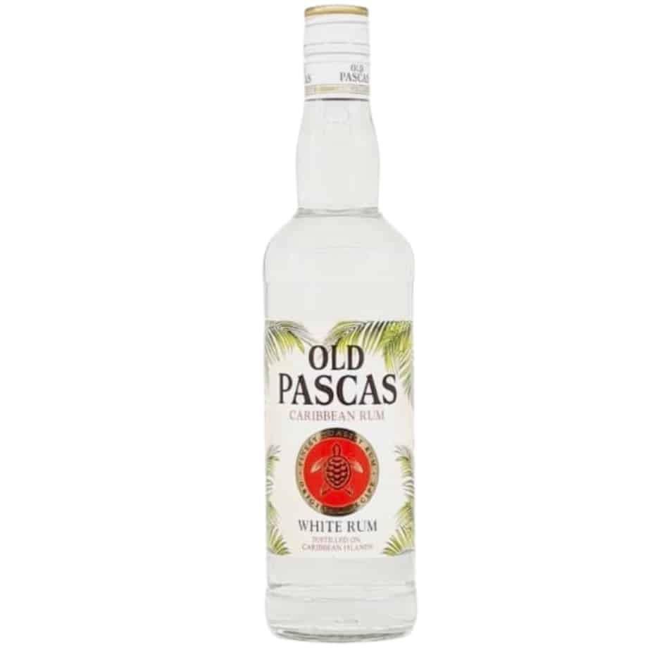 Rom alb OLD PASCAS WHITE RUM 37.5% 0.7L