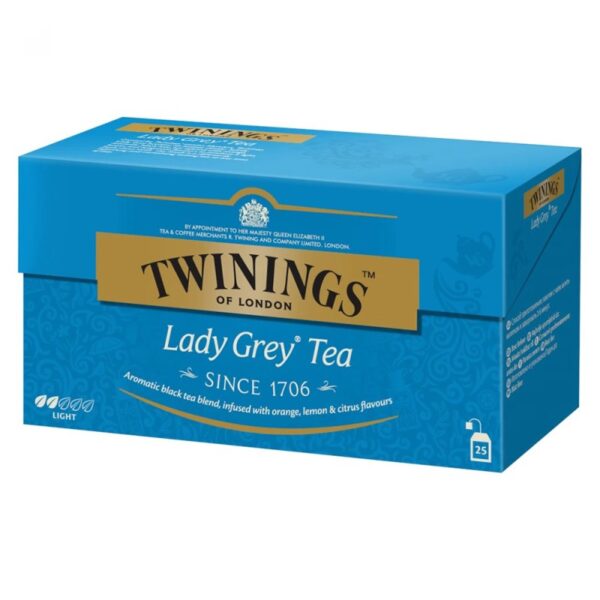 TWININGS - CEAI NEGRU LADY GREY 25*2G