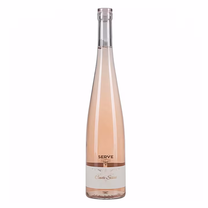 SERVE VIN CUVEE SISSI ROSE SEC 0.75 L livrare beau la usa ta firme si acasa.