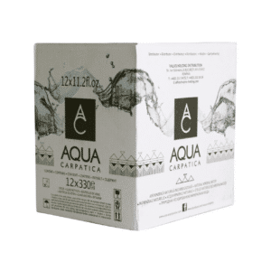 AQUA CARPATICA Apa Minerala Carbogazificata 12 x 0,33 L