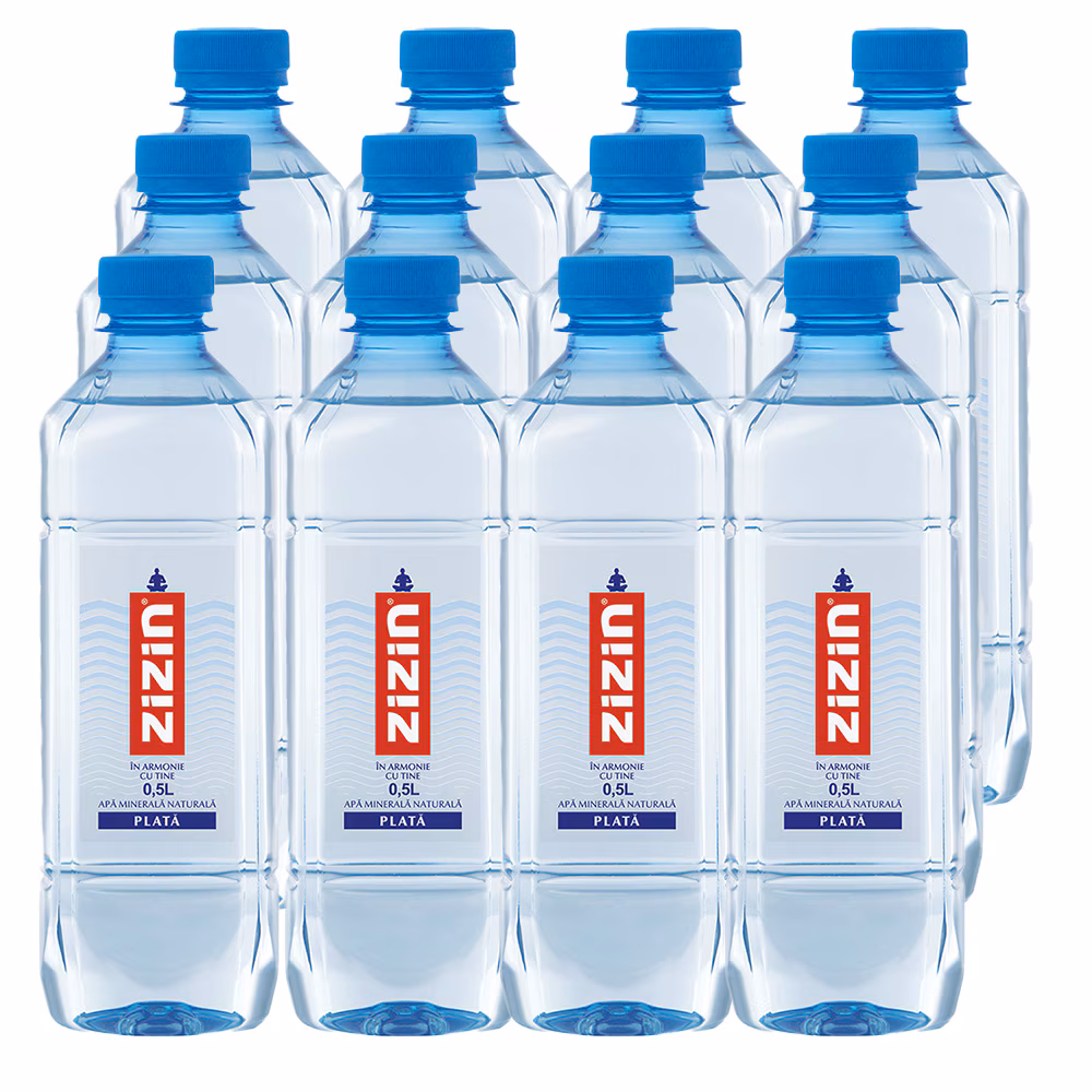 ZIZIN Apa Minerala Plata 12 x 0,5 L - imagine 3