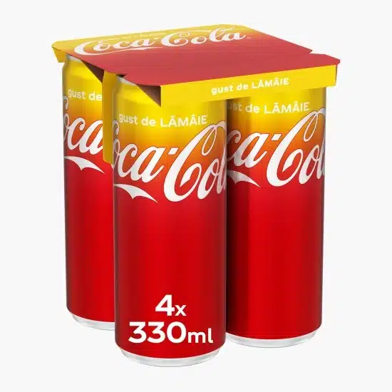 COCA-COLA Lamaie Bautura Racoritoare Carbogazoasa 4 x 0,33 L beau.ro livreaza la firme, petrecere si acasa