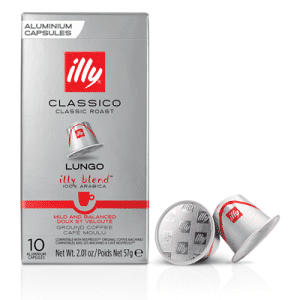 ILLY Espresso Classico Lungo Cafea Capsule 57 g livrare birou si acasa, nespresso