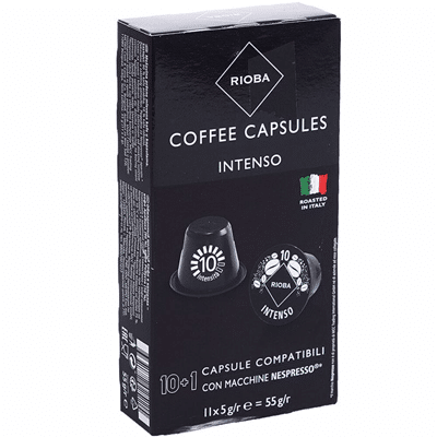 RIOBA Nespresso Intenso Cafea Capsule 55 g livrare firme si acasa, pret