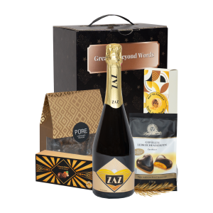 livrare la firma a Cosuri Cadou: Cos Cadou Rafinament Festiv